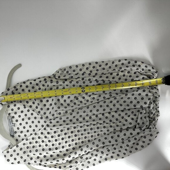 Collective Concepts Stitch Fix V-Neck Sleeveless Draped Blouse Top Size M - Picture 6 of 12